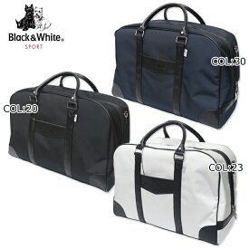 ブラック＆ホワイト Black&White BGS7003 ボストンバッグ ショルダーベルト付き トラベルバッグ ゴルフバッグ