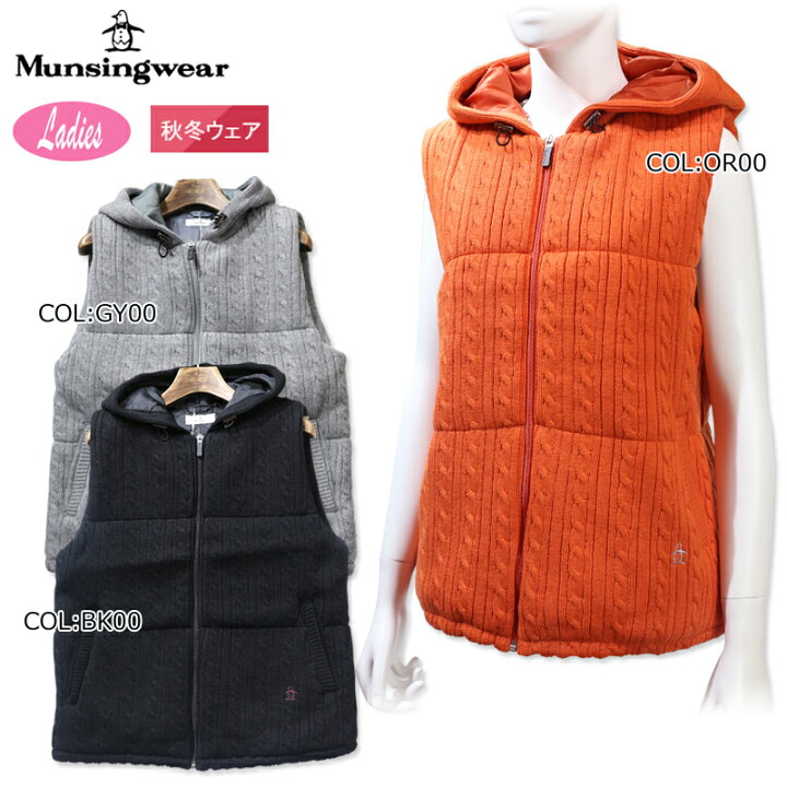 楽天市場】マンシングウェア Munsingwearレディース MGWWJK52 ニット  