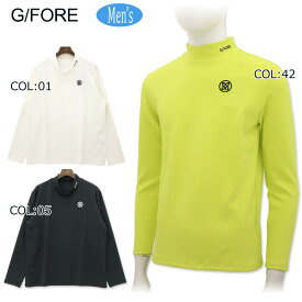 G/FORE (GFORE) ジーフォア 073214015 メンズ モックネックシャツ 長袖シャツ ゴルフウェア スポーツウェア 春夏秋