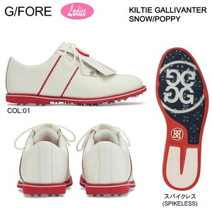 G/FORE GFORE W[tHA 073422850 G4LS22EF15 fB[X StV[Y XpCNX RC WOMENS KILTIE GALLIVANTER SNOW/POPPY