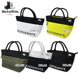 ブラック＆ホワイト Black&whiteBUF7201W カートバッグ ポーチバッグラウンドバッグ ゴルフバッグ