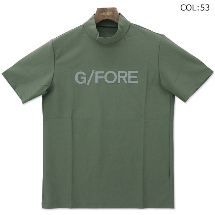G/FORE ジーフォア Lサイズ モックネックT-シャツ カーキ 楽天市場】G 