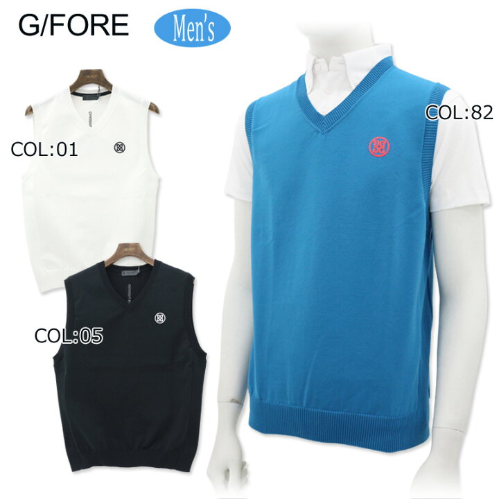 楽天市場】G/FORE (GFORE) ジーフォア 073212702 メンズベスト ゴルフ