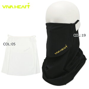 【ネコポス配送可能】 ビバハート VIVA HEART 013-01202 レディース フェイスカバー 夏小物