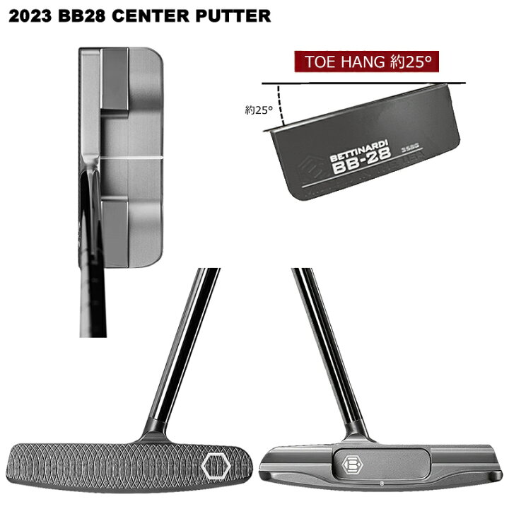 楽天市場】ベティナルディ(BETTINARDI) 2023 BB28 センター パター 右 