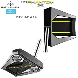 スコッティキャメロン (SCOTTY CAMERON) 2019 ファントム X 6 STR 34インチ パター 右用 (2019 PHANTOM X 6 STR) USモデル