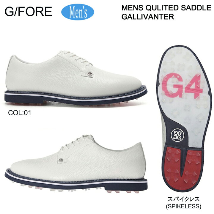 楽天市場】G/FORE GFORE ジーフォア 072404800 G4MC20EF01 メンズ 牛革 