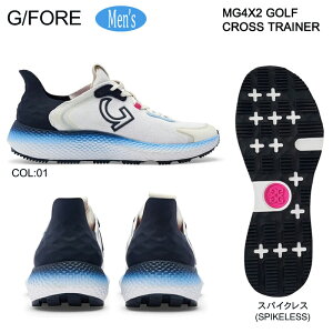 G/FORE GFORE W[tHA 073422803 G4MS22EF41 Y StV[Y XpCNX h RC MENS MG4X2 GOLF CROSS TRAINER SPIKELESS