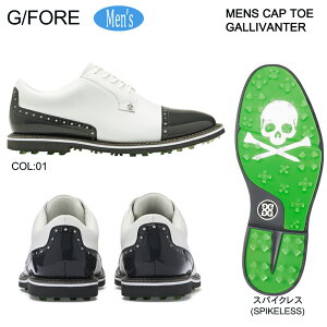 G/FORE GFORE W[tHA 072412810 G4MS21EF04 Y StV[Y XpCNX RC MENS CAP TOE GALLIVANTER SPIKELESS