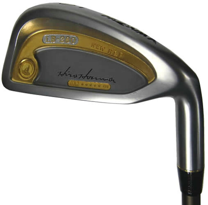 楽天市場】ホンマ LB-280 NEW H＆F 金ライン アイアン 10 
