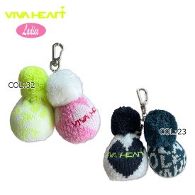 【ネコポス配送可能】 ビバハート VIVA HEART 013-89863 ボールポーチ ボールケース チャーム ゴルフ用品