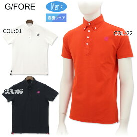 G/FORE (GFORE) ジーフォア 073213030 メンズ 半袖ポロシャツ ゴルフウェア スポーツウェア 春夏