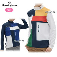 マンシングウェア MunsingwearMG5FLS29L レディース 長袖シャツ ハイネック防風 UVカット ストレッチゴル…