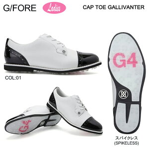 G/FORE GFORE W[tHA 072412860 G4LC20EF04 fB[X StV[Y XpCNX  RC WOMENS CAP TOE GALLIVANTER SPIKELESS