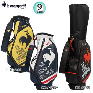 ���R�b�N�S���t Le coq sportif GOLF LG6SCB04M �y�� �L���f�B�o�b�O �O���t�B�b�N�f�U�C�� 9.0�^�i2.8kg�j5���� �S���t�o�b�O �S���t�p�i