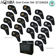本間ゴルフ(ホンマ/HONMA) IC12403S 2024 アイアンカバー セット 9本組(#5-#10.#11.AW.SW) IC-12403S