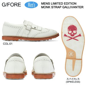 G/FORE GFORE W[tHA 073424803 G4MF22EF51 Y StV[Y XpCNX v MENS MONK STRAP GALLIVANTER SPIKELESS