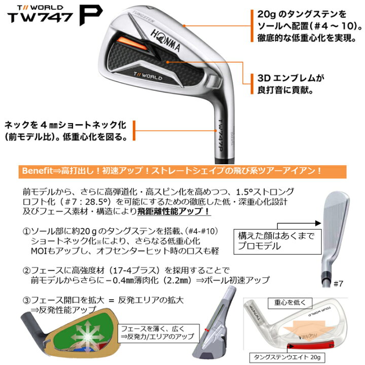 楽天市場】【訳あり/展示品】本間ゴルフ(ホンマ/HONMA) ツアーワールド 