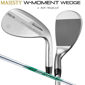 マジェスティ(MAJESTY) W-MOMENT WEDGE (ダブリューモーメント ウェッジ) カッパークロム仕上げ (シルバー) 右用 N.S.PRO 950GH neo スチールシャフト