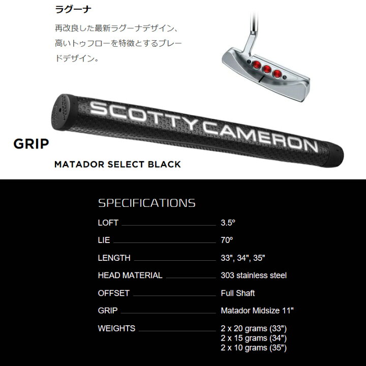 楽天市場】スコッティキャメロン (SCOTTY CAMERON) 2018 セレクト 