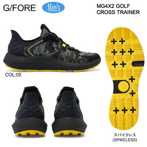 G/FORE GFORE W[tHA 073422804 G4MS22EF42 Y StV[Y XpCNX RC MENS MG4X2 GOLF CROSS TRAINER SPIKELESS