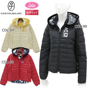 カステルバジャックスポーツ CASTELBAJACSPORTS 7244412201 レディース アウター ダウンブルゾン スポーツウェア ゴルフウェア 秋冬