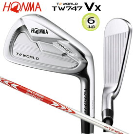 本間ゴルフ(ホンマ) ツアーワールド TW747Vx アイアン 6本組(#5-#10) N.S.PRO MODUS3 FOR T//WORLD スチールシャフト [HONMA TW747-Vx IRON N.S.PRO MODUS3 FOR T//WORLD STEEL SHAFT]