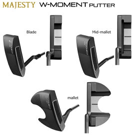 マジェスティ(MAJESTY) W-MOMENT PUTTER (ダブリューモーメント パター) 右用 スチールシャフト