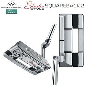スコッティキャメロン (SCOTTY CAMERON) スタジオスタイル スクエアバック 2 パター (2025 STUDIO STYLE SQUAREBACK 2) 右用 USモデル