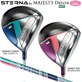 マジェスティ ゴルフ(MAJESTY GOLF) 2025 スターナ (STERNA) レディース ドライバー 右用 FRY FAR STERNA BY MAJESTY カーボンシャフト