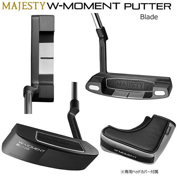 楽天市場】マジェスティ(MAJESTY) W-MOMENT PUTTER (ダブリュー 