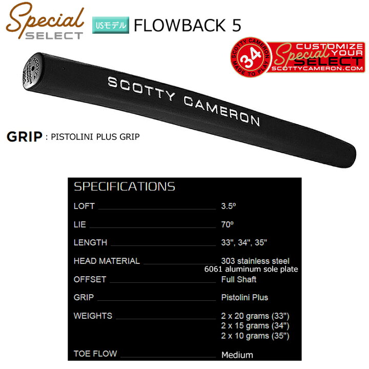 楽天市場】スコッティキャメロン (SCOTTY CAMERON) 2020 スペシャル 
