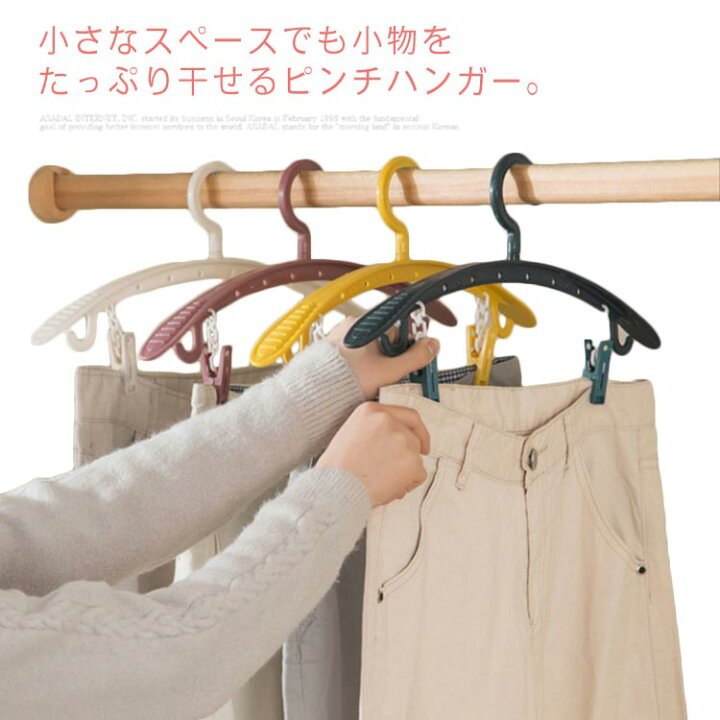 楽天市場】ピンチハンガー ピンチ付 洗濯ハンガー 2個セット 洗濯  