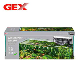 GEX　グラステリアスリム600 6点セット　スリムフィルターセット【水槽セット】【飼育セット】　