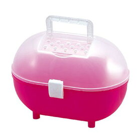 スドー　ハムスターのおでかけルンルンBox ピンク　P-700　【ハウス/隠れ家/寝床】【ハムスター/うさぎ/リス/モルモット/鳥】【小動物】