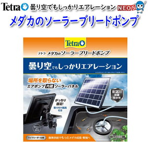 テトラ メダカのソーラーブリードポンプ