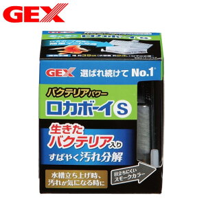 GEX ロカボーイ S バクテリアパワー 【水槽/熱帯魚/観賞魚/飼育】【生体】【通販/販売】【アクアリウム/あくありうむ】【小型】