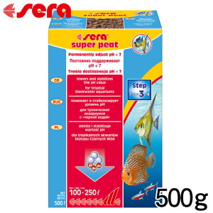 セラ スーパーピート 500g 【水槽/熱帯魚/観賞魚/飼育】【生体】【通販/販売】【アクアリウム/あくありうむ】【小型】