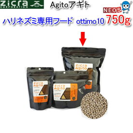 ジクラ　アギト　Zicra　Agito　ハリネズミ専用フード　ottimo10　750g　【おやつ/餌/えさ/エサ】【ハムスター/うさぎ/リス/モルモット/鳥】【小動物】