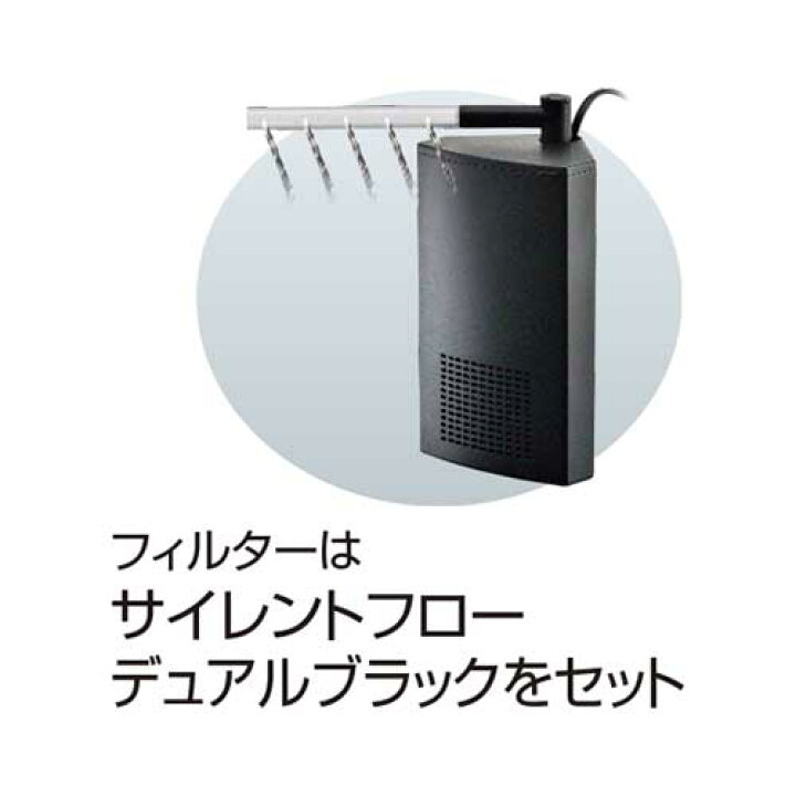 楽天市場】GEX グラステリアサイレント 900スリム フィルターセット 