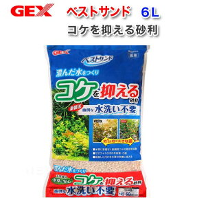 GEX ベストサンド 6L【水槽/熱帯魚/観賞魚/飼育】【生体】【通販/販売】【アクアリウム/あくありうむ】【小型】