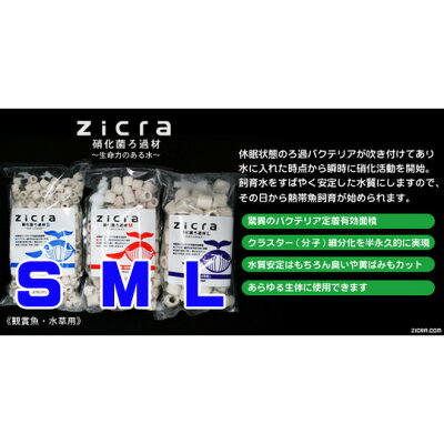ジクラ硝化菌ろ材L900ml【水槽/熱帯魚/観賞魚/飼育】【生体】【通販】【アクアリウム】