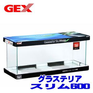 GEX　グラステリア　スリム600水槽　【水槽/熱帯魚/観賞魚/飼育】【生体】【通販/販売】【アクアリウム/あくありうむ】【小型】