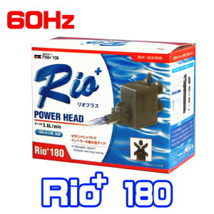カミハタ リオプラスRio+180 パワーヘッド 60Hz【取寄商品】 【水槽/熱帯魚/観賞魚/飼育】【生体】【通販/販売】【アクアリウム/あくありうむ】【小型】