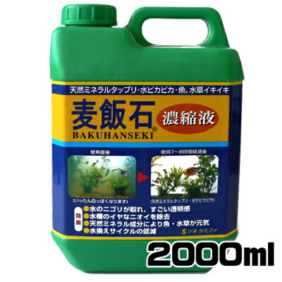 ソネケミファ麦飯石濃縮液2000ml