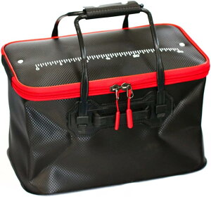 在有即日発送 マルシン漁具 ドラゴン EVAフタ付バッカン ブラック 40cm