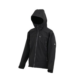 在有即日発送 双進リバレイ 7688 RBB ウィンドガードフーディ2 杢ブラック L 防寒防風ストレッチジャケット