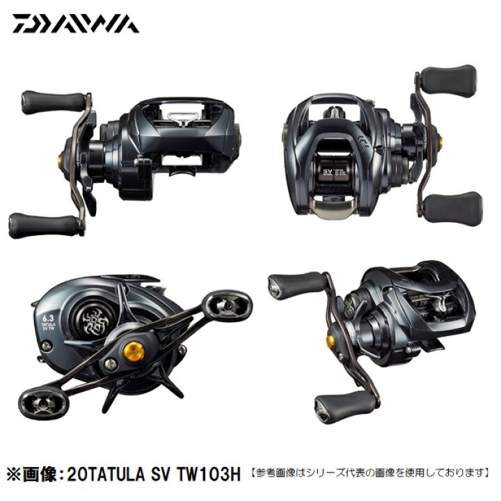 ダイワ(Daiwa) 20TATULA(タトゥーラ) SV TW 103SH 右ハンドル 00630089 