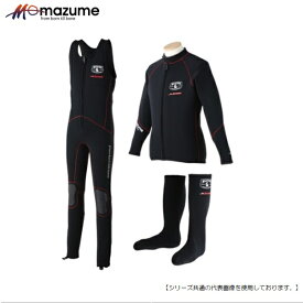 マズメ mazume×AIMS ウェットスーツ 3点セット MZWS－320 ブラック L 送料無料 [アパレル]