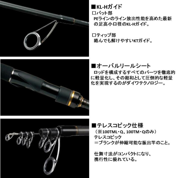 楽天市場】ダイワ（DAIWA） ラテオ スピニングモデル 振出 LATEO 